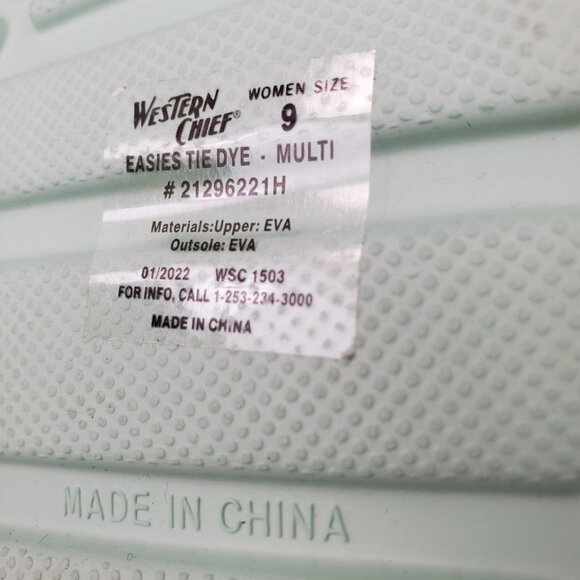 Western Chief Womens Size 9 Easies EVA Clog Lightweight Cushioned Beach Outdoor - Picture 7 of 11